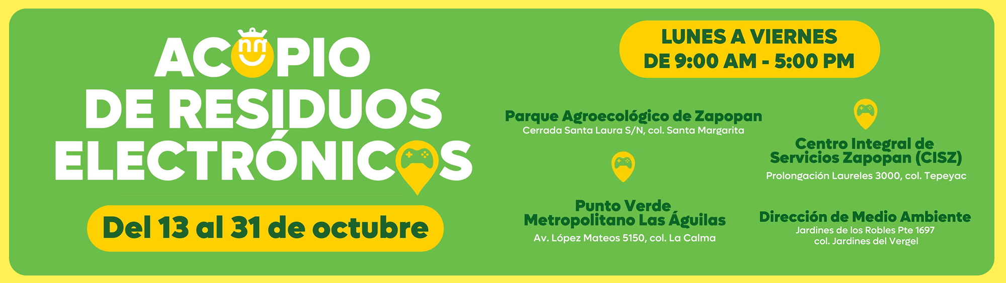 Acopio de residuos electrónicos