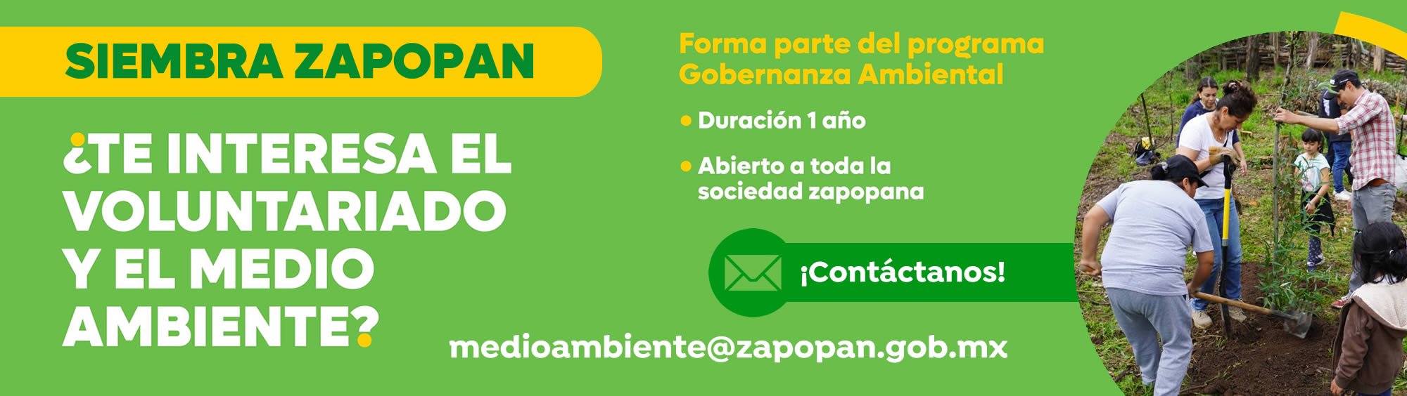 Siembra Zapopan - Voluntariado