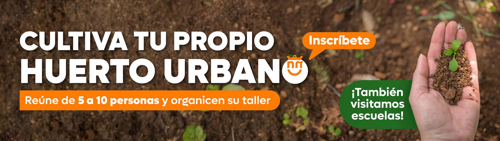 Huertos urbanos comunitarios