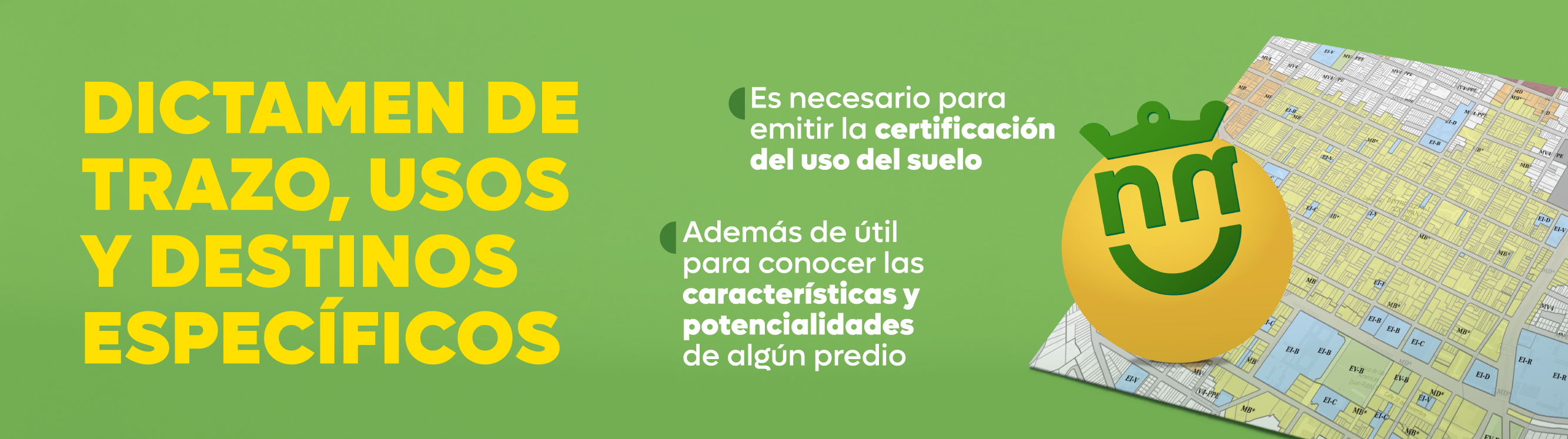 Ditamen de trazo uso y destinos