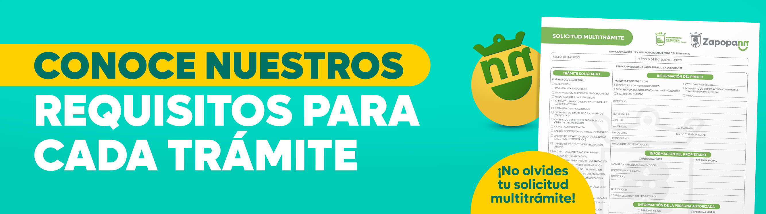Conoce nuestros requisitos