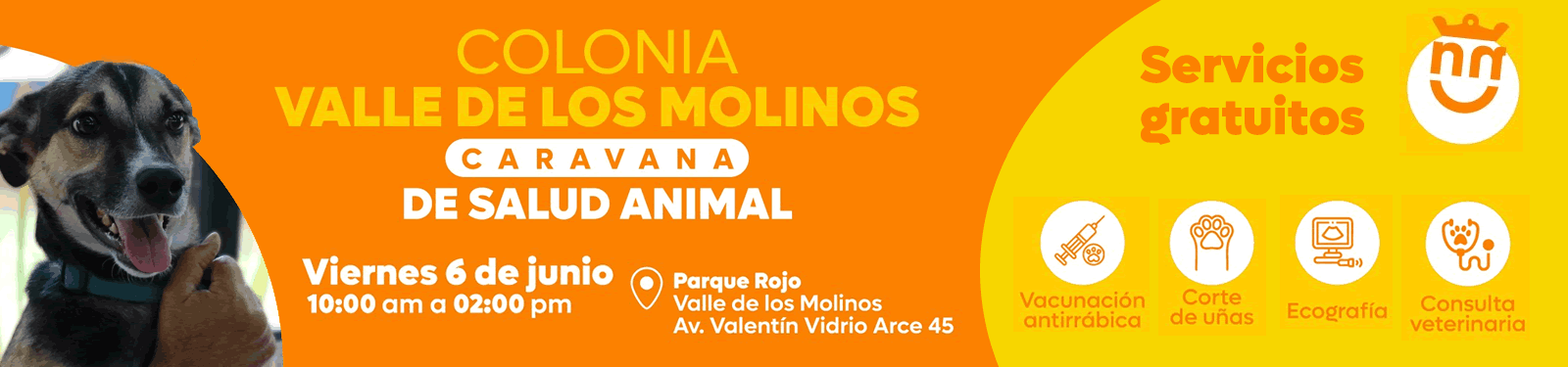 Caravana de salud animal: Valle de los Molinos